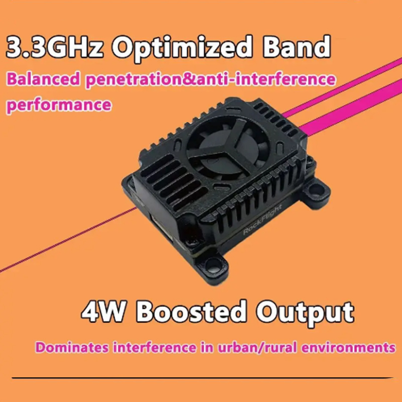 SLONWAKE FPV 3.3G 16CH 4000mW  - đánh giá và giá Drone Frame