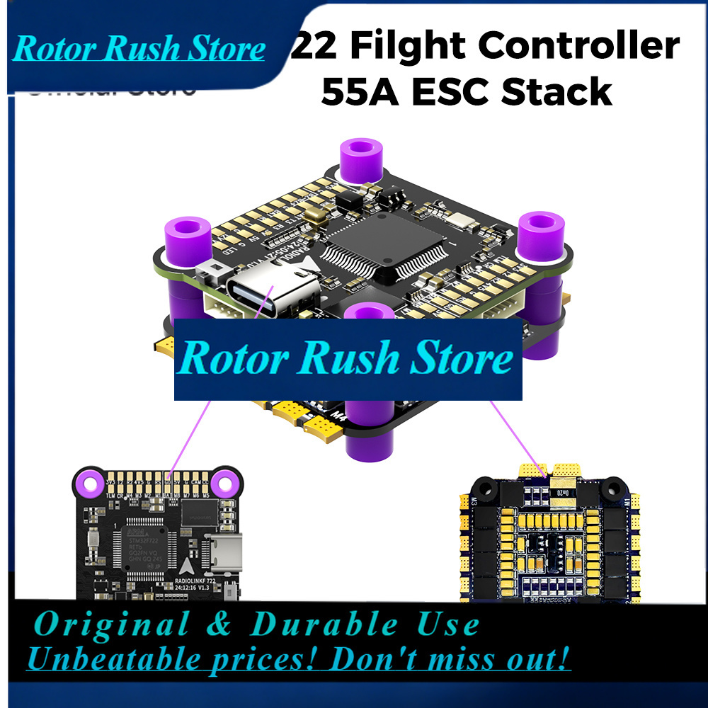 RoRusRadiolink F722 Flight Con - đánh giá và giá Betaflight Fc F7