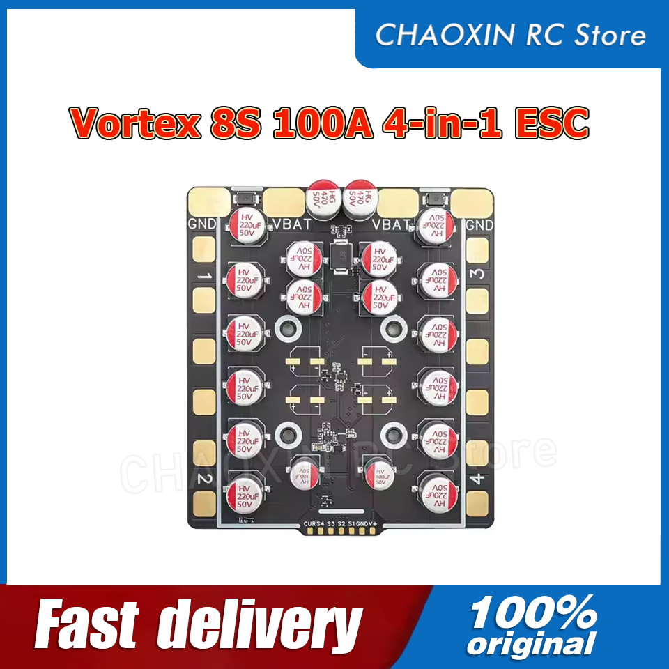 Vortex 8S 100A 4-in-1 ESC BLS  - đánh giá và giá Drone Battery
