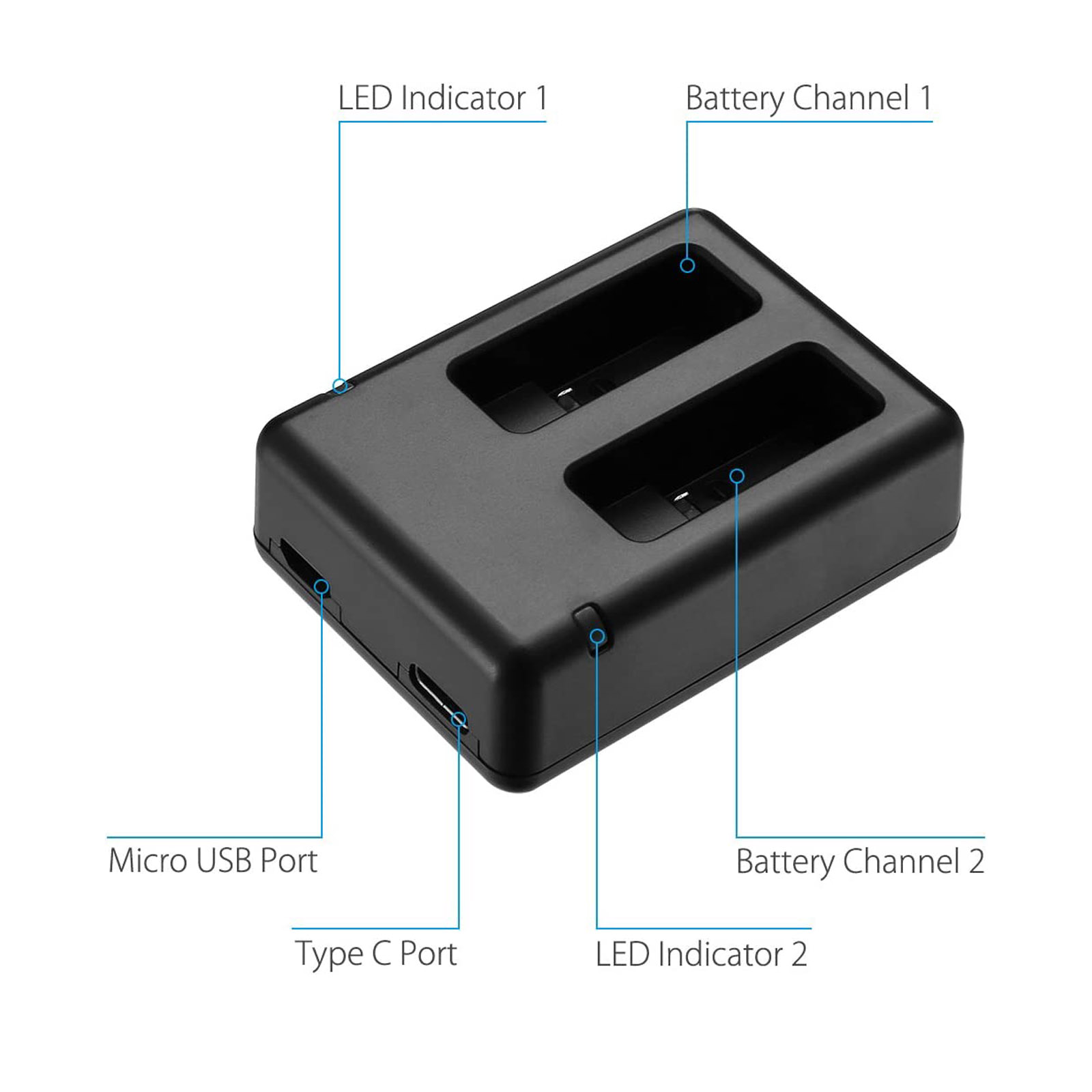 Suitable for GOPRO Hero 5 Char - đánh giá và giá Drone Battery