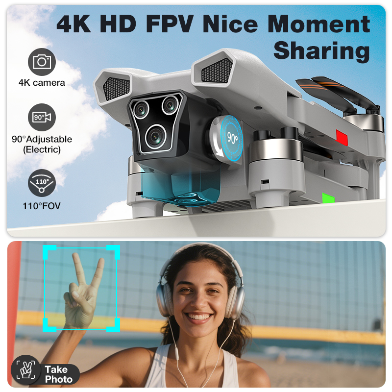 NEW Hot L017 Pro Drone Brushle - đánh giá và giá Drone Gps Mount